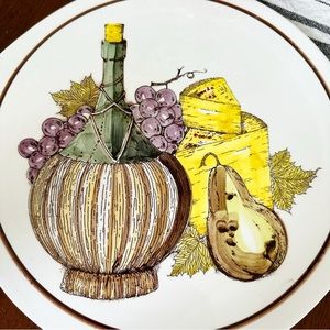 Vintage cheese platter